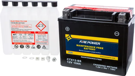 Fire Power Maintenance Free 12V Battery CTX12-BS