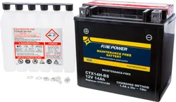 Fire Power Maintenance Free 12V Battery CTX14H-BS