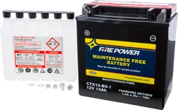 Fire Power Maintenance Free 12V Battery YTX16-BS-1