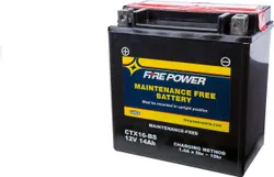Fire Power Maintenance Free Sealed Battery