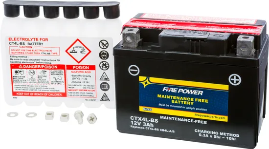 Fire Power Maintenance Free 12V Battery