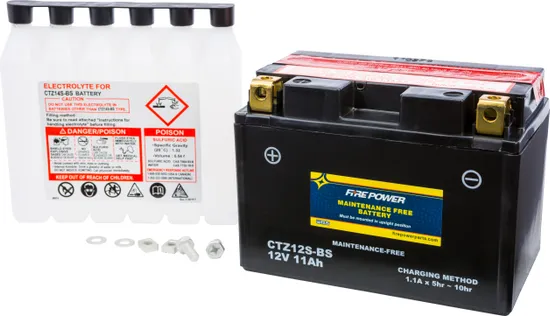 Fire Power Maintenance Free 12V Battery YTZ12S