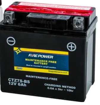 Fire Power Maintenance Free Sealed Battery YTZ7S 1
