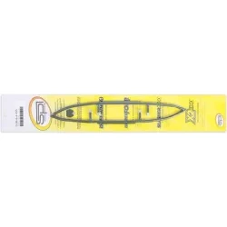 SP1 6in Slasher Six60 Carbide Snow Ski Runner Pair