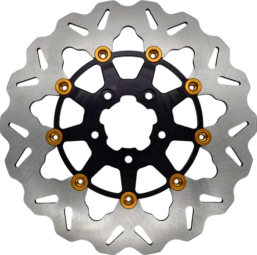 Galfer Stainless Steel 11.5 Gold Floating Wave Front Brake Rotor