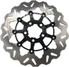 Galfer Stainless Steel Black Floating Wave Rear Brake Rotor