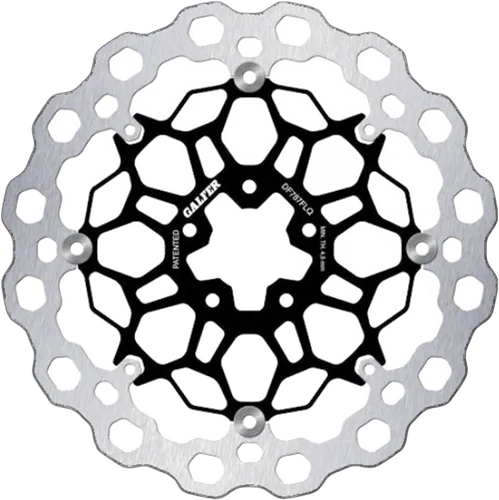 Galfer Black Silver 320mm Floating Cubiq  Front Brake Rotor