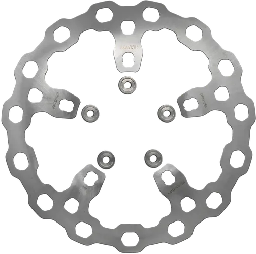 Galfer Silver 13in Cubiq Front Brake Rotor 1