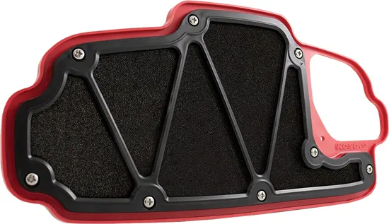 Koso Black Red Foam Hurricane Racing Air Filter