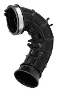 Koso Black Aluminum Rubber Connecting Air Tube