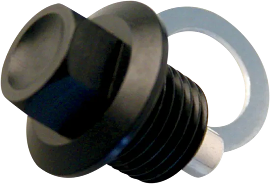 Moose Racing Red Aluminum Magnetic Drain Plug Bolt Screw 1