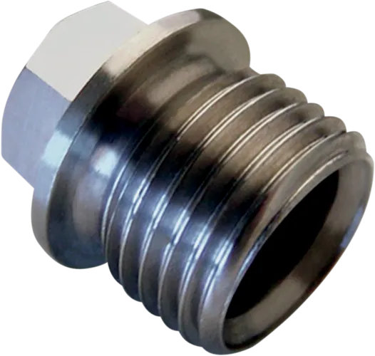 Moose Racing Silver Aluminum Center Case Drain Plug Bolt Screw