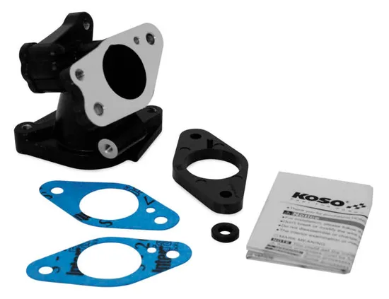 Koso Black Rubber Intake Manifold Kit