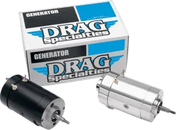 Drag Specialties Black Generator 12 V 10A