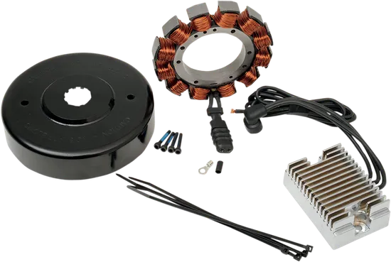 DS 32A Chrome Charging System Kit Stator Regulator