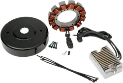 DS 32A Chrome Charging System Kit Stator Regulator