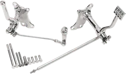 Chrome Forward Control Kit w/o Pegs