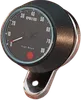 DS Black Face Chrome Bracket Mechanical Tachometer