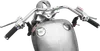 DS Chrome Brake Master Cylinder Handlebar Control Kit w Switches