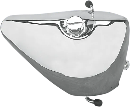 DS Chrome Steel Side Fill 3 QT Oil Tank