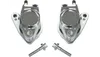 Drag Specialties Chrome Left Right Front Brake Caliper Pair Dual Disc