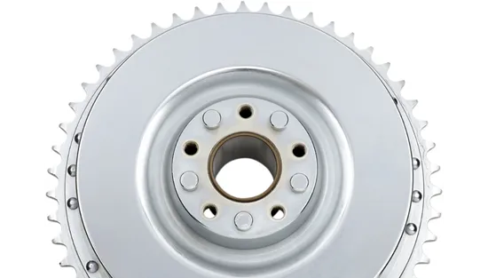 DS Chrome Rear Brake Drum Sprocket