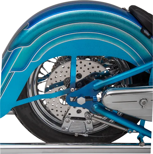 DS 11.5 Rear Brake Rotor Disc Drilled Polished Stainless Steel