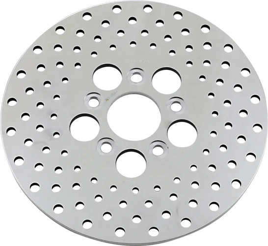 DS 10 Rear Brake Rotor Disc Drilled Stainless Steel