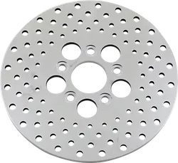 DS 10 Rear Brake Rotor Disc Drilled Stainless Steel