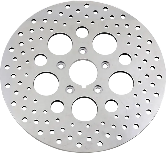 DS 11.5 Front Brake Rotor Disc Drilled Stainless Steel