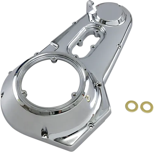 DG Chrome Aluminum Outer Primary Clutch Cover for HD FL