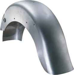 DS Unfinished Steel Smooth Style Rear Fender wo Turn Signal