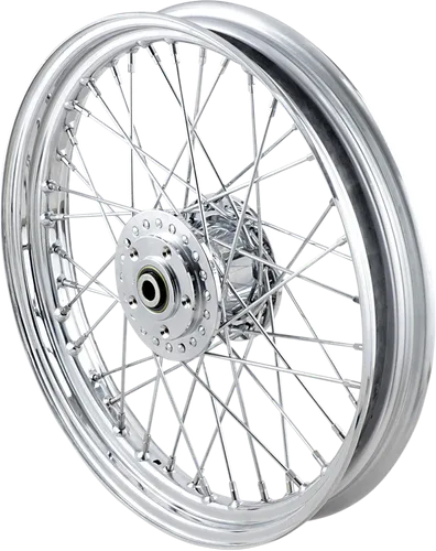 Chrome Front Wheel Assembly 40 Spoke 19"x2.5" CMV
