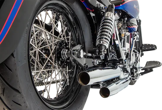 Spoke Set - Drop Center - Front/Rear - Stainless Steel - 16" 5