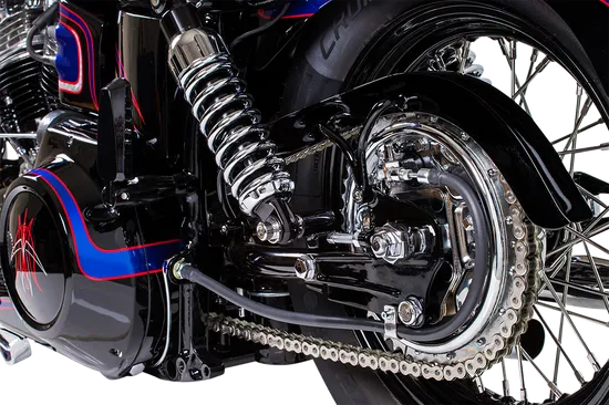 Spoke Set - Drop Center - Front/Rear - Stainless Steel - 16" 6