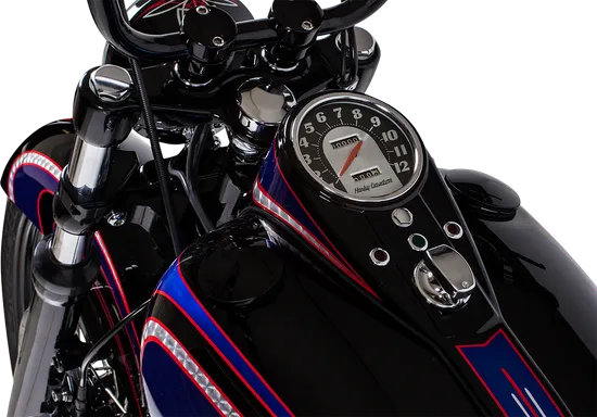 DS Raw Steel Fat Bob Gas Fuel Petrol Tank 3.5G Twist Cap