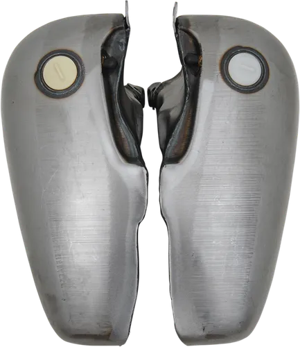 DS Raw Steel Fat Bob Gas Fuel Petrol Tank 5G Screw Cap