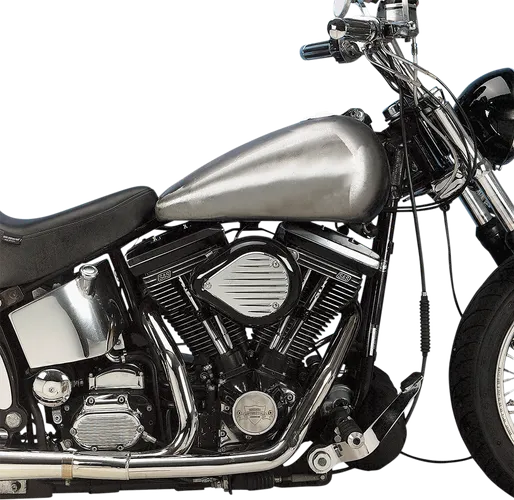 DS Raw Steel Flatside Fat Bob Gas Petrol Fuel Tank 5G