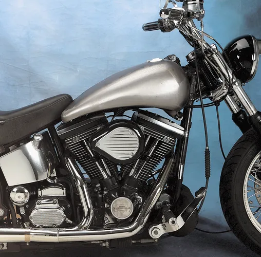 DS 2in Extended Gas Tank Two Piece Flat Side