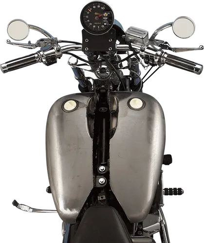 DS 2in Extended Gas Tank Two Piece Flat Side