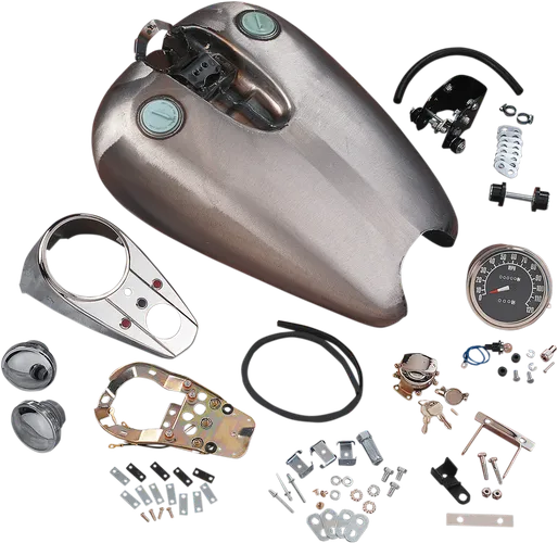 DS Extended Rubber Mount Dash Gas Fuel Tank