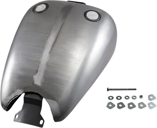 DS Raw Steel Smooth 2in Extended Gas Petrol Fuel Tank