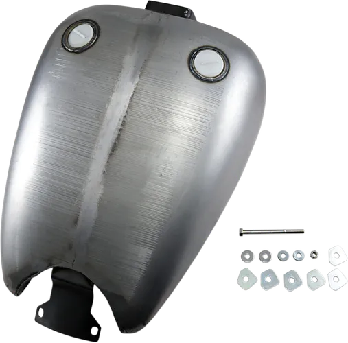 DS Raw Steel Smooth 2in Extended Gas Petrol Fuel Tank