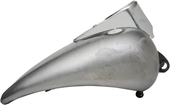 DS Raw Steel Smooth 2in Extended Gas Petrol Fuel Tank