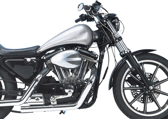 DS Extended Rubber Mount Smooth Gas Fuel Tank 1 Cap