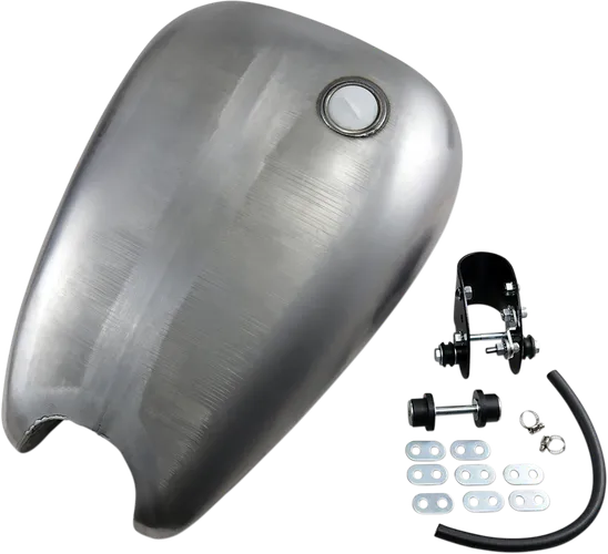 DS Extended Rubber Mount Smooth Gas Fuel Tank 1 Cap