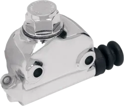 DS Chrome Rear Brake Master Cylinder 3/4 Bore