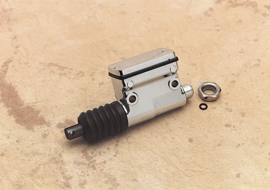 DS Chrome Rear Brake Master Cylinder 3/4 Bore