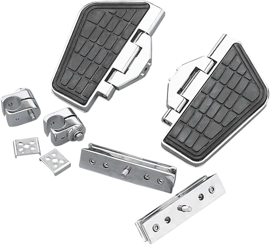 Parts Unlimited Chrome Engine Guard Cruise Board