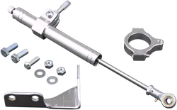 DS Satin Chrome Steering Damper Stabilzer Dampener Kit